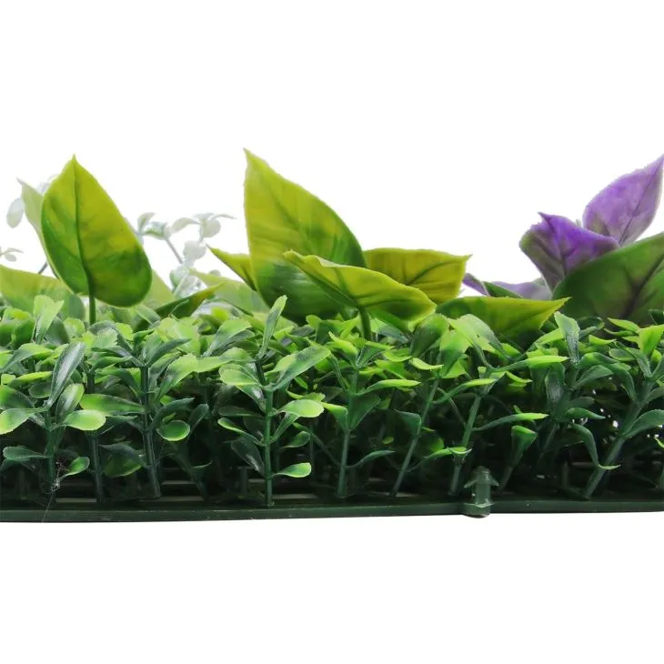 Artificial Grass Boxwood Flower Panels
