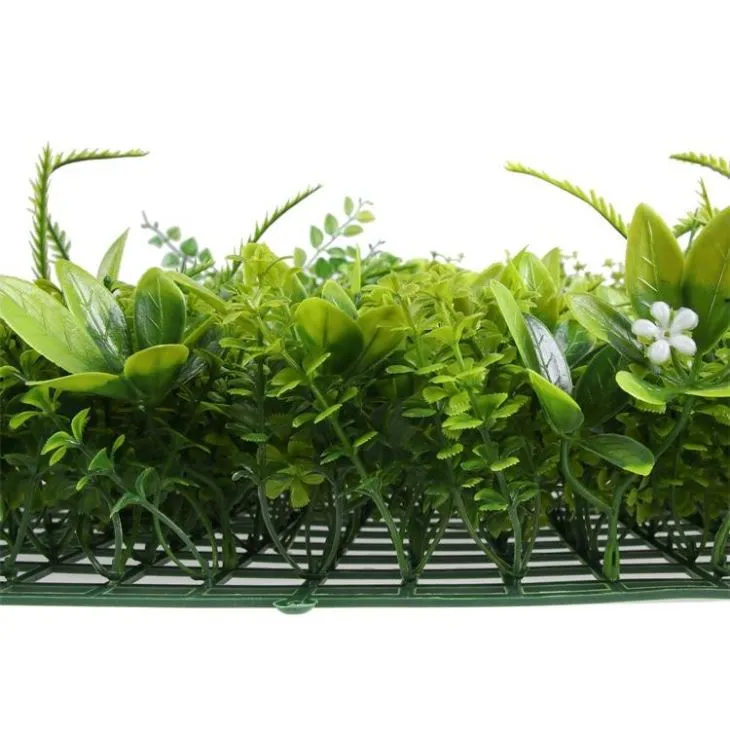 Resisted Vertical Grass Plant Wall Artificial Green Wall